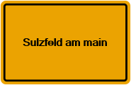 Grundbuchamt Sulzfeld am Main
